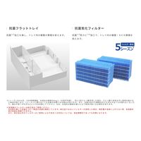 ダイニチ工業 ハイブリッド式加湿器 パワフル 12L 1800ml 木造30畳/プレハブ50畳 HD-1800F(W) 1台