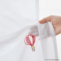 スミノエ ピーナッツ レースカーテン バルーントリップ 100×198cm 4549781264462 1枚