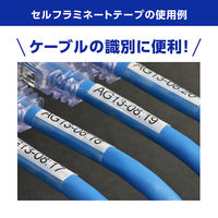 ブラザー ブラザー純正 セルフラミネートテープ TZe-SL251 黒文字/白 24mm 1個