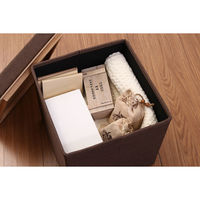 不二貿易 収納スツール プット ブラウン 15362 1台（直送品）