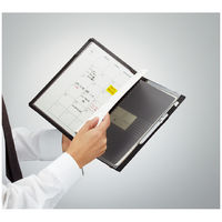 コクヨ カバーノートシステミックリングA5黒合皮 ノーV685B-D 1セット(2冊)