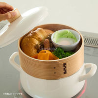 竹せいろ 20cm 単品 せいろ付きホーロー鍋専用  SERS-20 1個 富士ホーロー