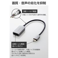 エレコム 変換アダプタ USBタイプCーHDMI TypeーC 4K/60Hz対応 ECAD-CHDMIQGM4 1個