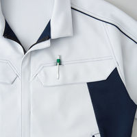 アイトス 長袖ブルゾン シルバーグレー M 1902-003-M 1902 1着（直送品）