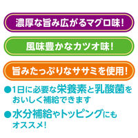 （バラエティパック）ペティオ プラクト ねこちゃんの総合栄養食 とろーりごはん バラエティ 無添加 国産 18本入（3種×6本）1袋 猫用 おやつ