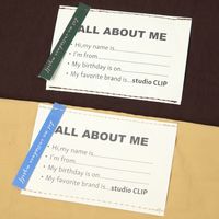 LABELフラットポーチＬ ブラウン studio CLIP