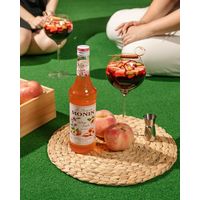 業務用 割り材 モナン ホワイトピーチ（白桃）・シロップ 700ml 1本 MONIN 割材 ドリンクベース フレーバーシロップ