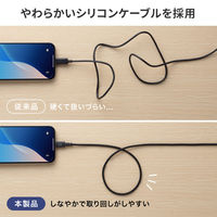 サンワサプライ USB2.0TypeーCケーブル(CtoA変換アダプタ付き・PD60W) KU-CCP60ACC10BK 1本