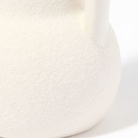 花瓶　ニュアンスフラワーベースA アイボリー LAKOLE/ラコレ