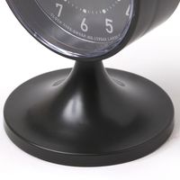 時計　ラウンドスタンドクロック チャコール LAKOLE/ラコレ