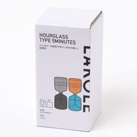 バイカラー砂時計(5min) モノトーン LAKOLE/ラコレ