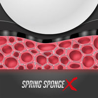 Butterfly(バタフライ) 卓球 ハイテンション裏ラバー ザイア 03 2.7 レッド 06140 1枚（直送品）