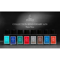 インク エルバン（HERBIN） アニバーサリーインク 1670 15ml 万年筆 カリグラフィー ガラスペン用 ヴィオレアンぺリアル 1個（直送品）