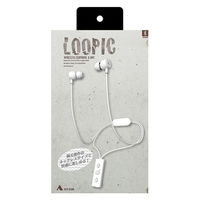 アルペックス Bluetoothイヤホン ホワイト BTN-A2500W 1個