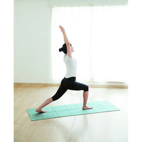 トーン たためるヨガマット グリーン YM-01 1セット(2個)
