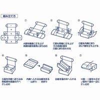 シモジマ　ナチュラルボックス　リカー　ワイン1本用　1105210926009　1袋（10枚入）