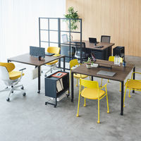 【組立設置込】コクヨ インベントFSデスク INVENT ハーフ 平机 幅1200×奥行600×高さ720mm ホワイトナチュラル×ホワイト 1台（直送品）