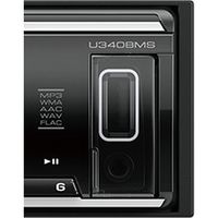 KENWOOD USB/iPod/Bluetooth（R）レシーバーMP3/WMA/AAC/WAV※/FLAC※対応. U340BMS（直送品）