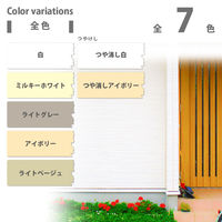 水性シリコン外かべ用 つや消し白 3L #00427652981030 カンペハピオ（直送品）