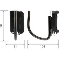 TJMデザイン 着脱式工具ホルダースチール Jフック SFKHI-J 1個