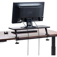 サンワサプライ 机上台 机上ラック クランプ式 幅650mm MR-LC305BK 1個