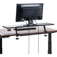 サンワサプライ 机上台 机上ラック クランプ式 幅1000mm MR-LC306BK 1個