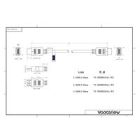 Vodaview　HDMIケーブル　HDMI[オス]-HDMI[オス]　1m　ホワイト　ECO(エコ)ケーブル　VV-HDMI010AA-WE