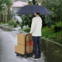 伊藤忠リーテイルリンク ワンタッチ布傘 ネイビー 80cm NK-4 1セット（6本）