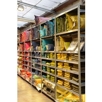 メタルシステム スチールラック 収納 シェルフ 棚 幅97.7x高さ184.0x奥行32.0 5段 MS9185d3 1セット（直送品）