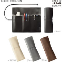 サキ ロールペンケース・合皮 (セット:9個入) 4990630660018 1セット(9個入)（直送品）
