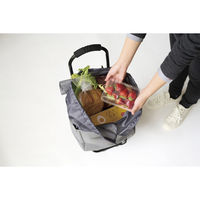 レップ ノワール 2層式カートセット 重いものと潰れやすいものを上下分けて収納できる 527702 1台（直送品）