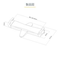 タブレットホルダー 12.5インチまで VESA取付け 鍵付 盗難防止 iPadマウントブラケット オフィス・店舗向け 1個