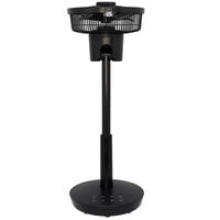 エスケイジャパン リビング扇風機 逆回転機能付き DCリモコン式 羽根径22cm 4枚羽根 黒色 SKJ-KT20FSA(BK) 1台（直送品）