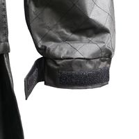 関東鳶 W-2400 黒豹　鳶カッパ M     ブラック コーコス信岡 1着（直送品）