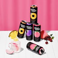 巨林フーズ&リカー ZERO SODA(ゼロ ソーダ) ぶどう 500ml 1箱(24缶入)