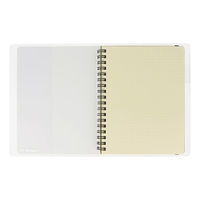 ロルバーン ポケット付メモ カバー クリア 抗菌 L B6相当 透明 デルフォニックス（Rollbahn）