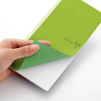 プラス ノート カ.クリエ A4×1/3 5mm方眼 わかくさ 緑 NO-604GC 2冊