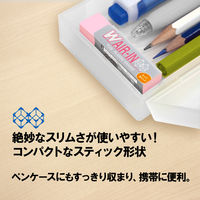 プラス 消しゴム Wエアイン もっとあんしん アソート 4個入 3694 2パック