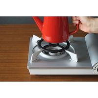 富士ホーロー IH対応 琺瑯コンパクト4点セット(ミルクパン14cm、五徳、保存容器2点) OT24-GT.SET 1セット(4点)