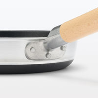 無印良品 焼き面が広い こびりつきにくいフライパン 浅型 IH対応 約直径24cm 良品計画