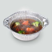 ニッケ商事 アルミ鍋 丸型 1箱（600枚：10枚入×60パック）