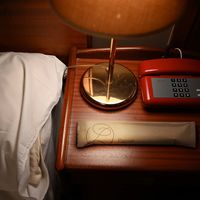 溝端紙工印刷 紙おしぼり パピエ マロン 丸型 1セット（100本：50本入×2袋）