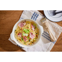 アイリスオーヤマ フライパン セット IH ガス火 オーブン 20cm お皿になるフライパン 6点セット DPAN-6S アイボリー（直送品）