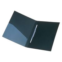 テージー レターフアイル A4・S ブラック FL-340-01 1セット(1冊×10)