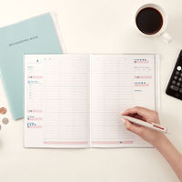 ダイゴー はじめてさんの家計簿 B5 BL J2157 1セット(3冊)（直送品）