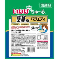 （バラエティパック）いなば ちゅーる 犬 総合栄養食 バラエティ 国産（14g×20本）1袋 ちゅ~る ドッグフード 犬用 ウェット おやつ