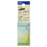 プラス テープのり ノリノ 紙ケース入り しっかり貼れる グリーン 54492 1セット(5個)