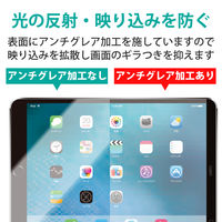 iPad 第9世代 (2021) のぞき見防止/プライバシーフィルム 着脱式 TB-A21RFLNSPF4 エレコム 1個