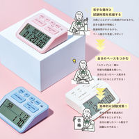 キングジム 学習タイマー「ルラップ」 白 ラップタイム機能付き LLT10-W 1個