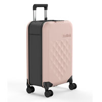 アントレックス Flex 360 畳める スーツケース 40L ローズ 850031170698 1個（直送品）